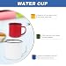 Imagen de Genérico Set de 5 Tazas Multifuncionales Vintage de Esmalte Pequeñas para Café