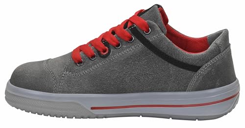 Foto von ELTEN Sicherheitsschuhe VINTAGE Low ESD S3, Herren, Leder, Stahlkappe, leicht, sportlich, Grau, Größe: 44
