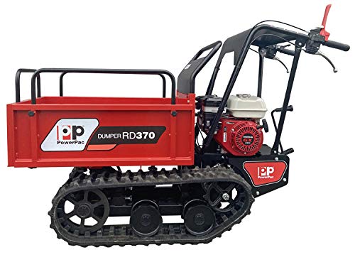 Foto von MODELL 2025 - POWERPAC RD370 mit Pritsche und ausziehbaren Bordwänden + Erhöhungen - RAUPENTRANSPORTER RAUPENDUMPER DUMPER MINIDUMPER KETTENDUMPER