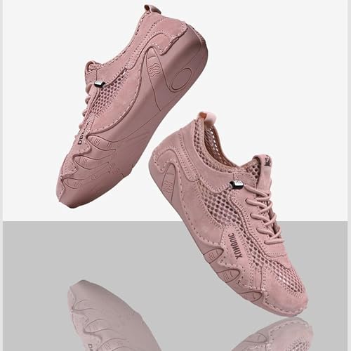 Women's Ultralight Breathable Walking Loafers Comfort Lightweight Mesh Slip On Casual Sneakers for Commuting Outdoor Hiking, Trail3