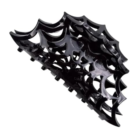 kreepsville 666 Spiderweb Claw Clip Gothic Horror Hair Accessory (Black), 1 Count (Pack of 1) Cover