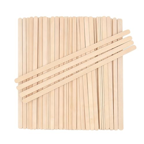 Makerstep Birch Wood Coffee Stirrers, 7-inch Wooden Stir Sticks (1000-Piece) - Smooth Finish, Perfect for Home Coffee Station