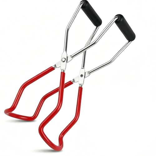 Canning Jar Lifter Tongs Red