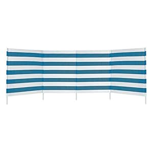 AKTIVE 62135 – Pare-vent polyester 480 x 82 cm avec mât en acier, unique