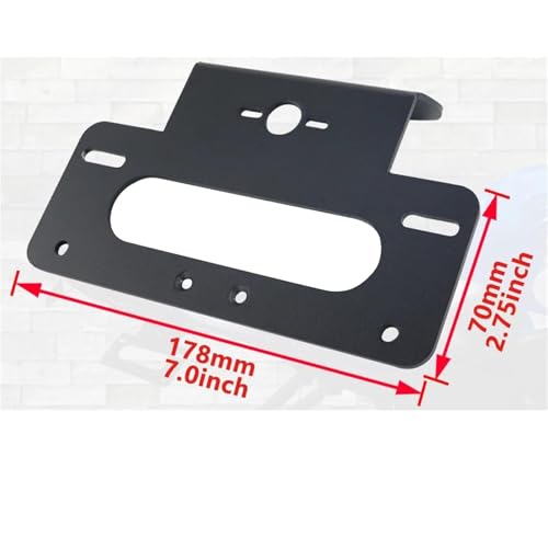 Support plaque immatriculation moto pour Suzuki GSXR 600 750 - 2