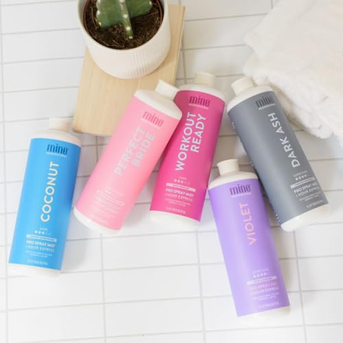MineTan Profi-Sprühbräune | Perfect Bride - 1 Stunde Ultra Rapid Tanning Flüssig, Gesicht & Körper Tanner, Schnelle Trocknend… – Ansicht 9