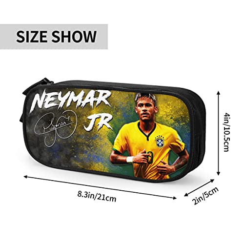 HYVET Gibljhvprgftp Ootmpssttwy Nadbrykh Large Capacity Pencil Case Trousses Zipper Makeup Bags Storage Stationery Bag Student Office Supplies Cases Color-0219 – vue 4