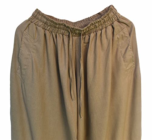 Mens Casual Harem Pants Baggy Elastic Drawstring Waist Aladdin Hippie Pant4
