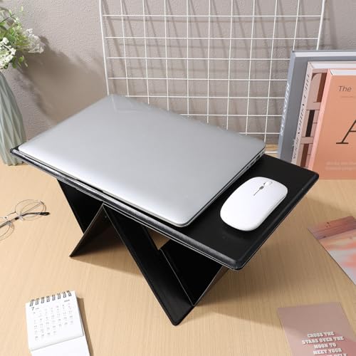 Support pliable pour ordinateur portable 24x44 cm noir table lit