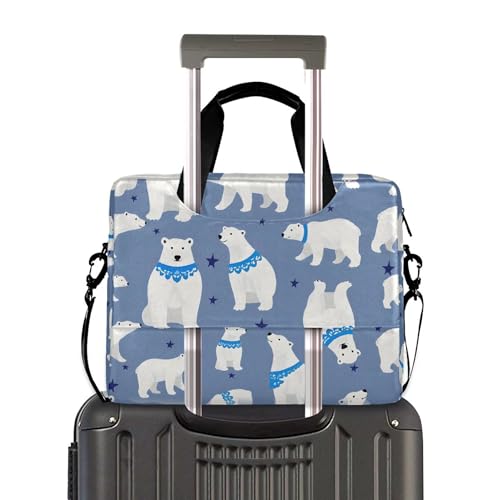 Maletín para portátil ALAZA con diseño oso polar miniatura 3