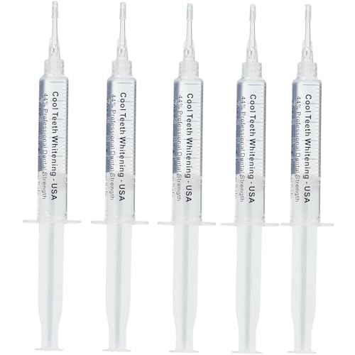 Teeth Whitening Gel Refill for Trays - Professional Strength 44% Carbamide Peroxide Formula - Fast & Effective Bleaching Solution for a Brighter Smile
