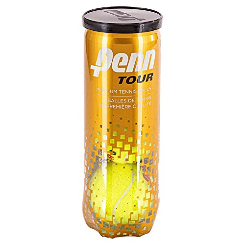 Balles de tennis Penn Tour avec feutre Regular Duty pour rebond stable