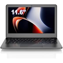 Laptop Windows 11 Pro Computer, 11.6 inch Mini Laptops 8GB RAM windows laptop, N4000 Dual Core Processor,256GB ROM SSD, Slim and Lightweight Notebook for Work, School, Travel 2025 Black, 256 SSD