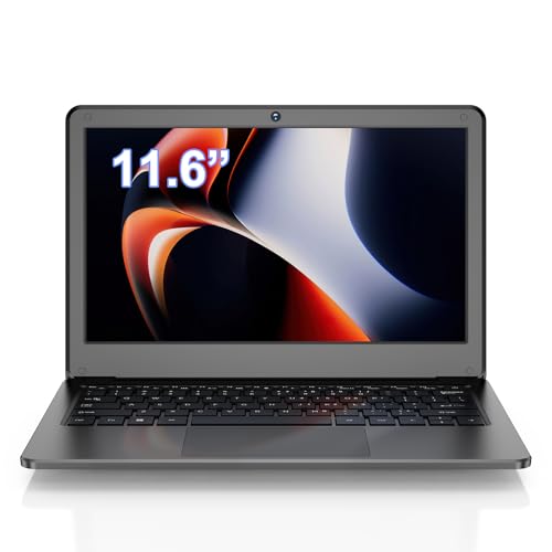 PONKLOIE Laptop Computer Small Size, 11.6 inch Mini Laptops 128GB ...