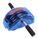 TIANHAO Bauchrolle, Rollenkörper-Krafttrainingsgerät, 4 Vergrößerte Räder, Kraft Zurückbringen, Kraft Und Muskelmasse Stärken, Fett Verbrennen, Heim-Fitnessgeräte