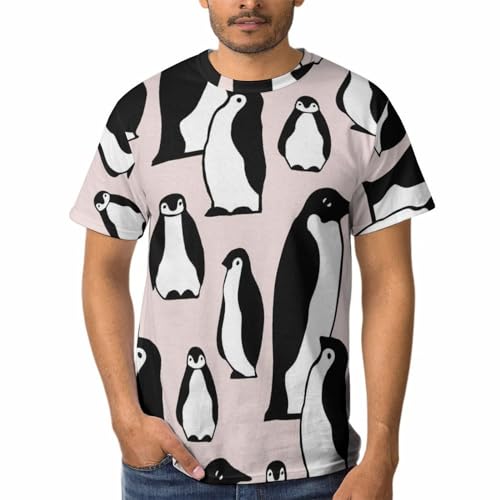 Tee Shirt Manches Courtes Pingouin Homme anti-déformation