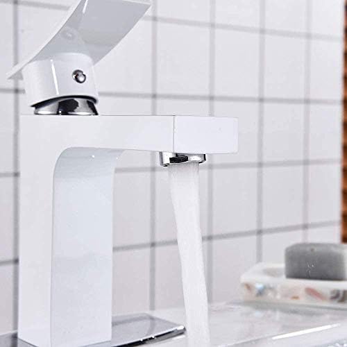 Robinet de lavabo cascade mitigeur en laiton pour eau chaude