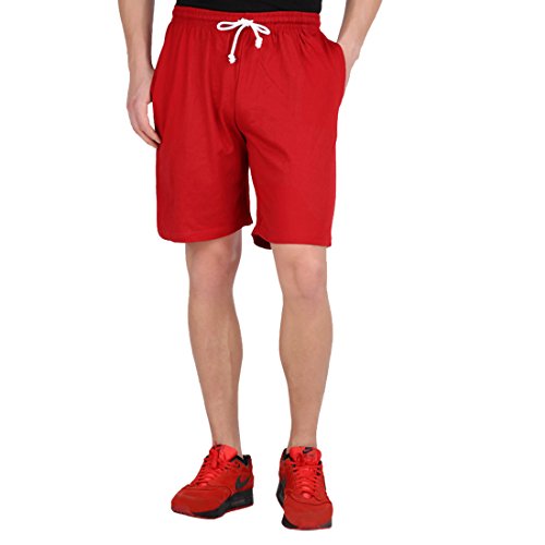 Image of CHECKERSBAY Boys Cotton Shorts(5BS00-BLGRRDCHNA Black,Grey,Red,Charcoal,Navy) Pack of 5