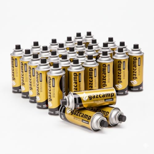 Gaskartuschen (28 Stück a 227g) Butan 227g Kartusche MSF-1A Gaskocher...