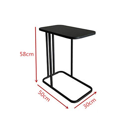 YueQiSong Nordic Modern Minimalist Marble Corner Table Bedside Small R