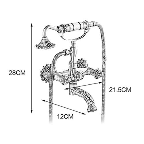 Ensemble de Robinet de Douche Rétro pour des Instants Uniques