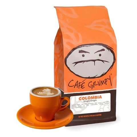 Café Grumpy Coffee - Colombia Arabica Espresso Grind, 12oz Bag, Single Origin, Medium Roast, Drip, French Press, Pour Over, Cold Brew (Fine Grind (Espresso)) Cover