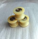 X-BAOFU, 5pcs 1,5 Inch Sliding Nylon Radnut „U“ mit 2 Stück 608ZZ Bearing Bore 8 mm oder 6 mm (Farbe : Bearing bore 8mm)
