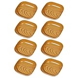 STOBAZA 8 Stück Teiliges Servierteller aus Hochwertigem PP Praktische Sauce Schälchen für Dips Gewürze und Snacks Langlebig Vielseitig Einsetzbar für Haushalt und Party