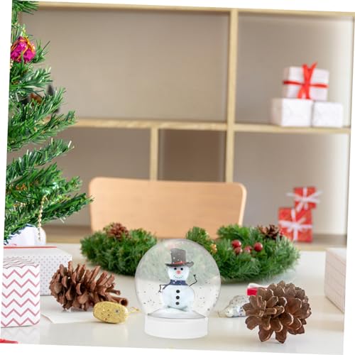 MUSISALY 10 Peças Globo De Neve De Natal Suprimentos DIY Globos De Água Vazios DIY Globo De Água De