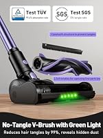 Cordless Vacuum Cleaner, 55KPa/65Mins 8 in 1 Self-Standing Stick Vacuum — image 6