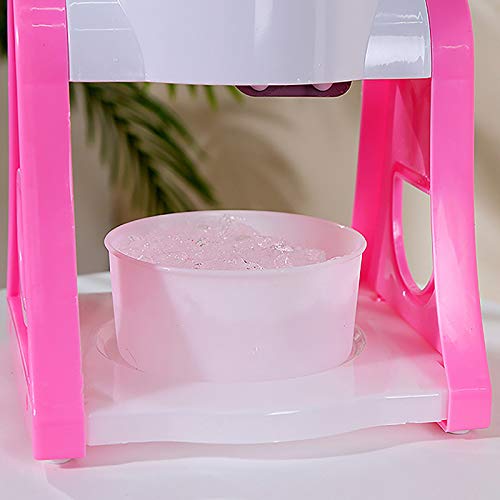image for Koudehua Household Mini Easy Ice Shaver Crusher Handheld Snow Manual C