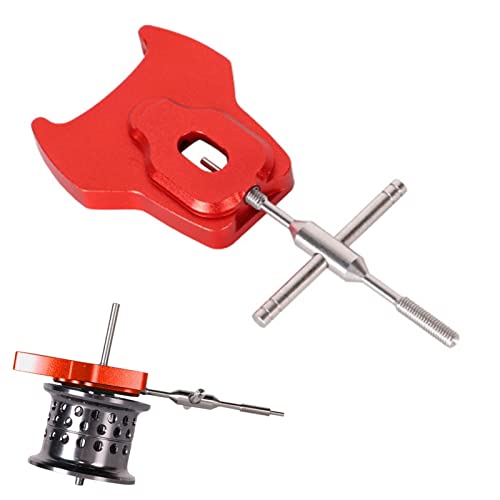 Rubeyul Rollenlagerstift-Entferner | Angelrolle Baitcasting Wartung Reparatur Werkzeuge, Aluminiumlegierung Reparatur Köder Wartung Werkzeug Spinnrad Entfernen von Werkzeugen Cover