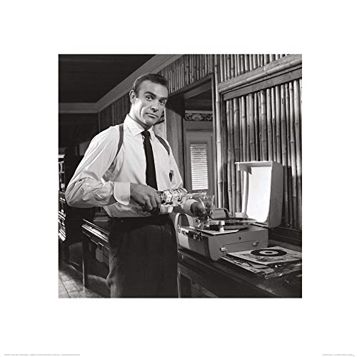 1art1 43856 James Bond 007   Póster (40 x 40 cm), diseño de Vodka Martini I