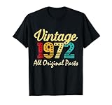 Vintage 1972 Birthday Men Women