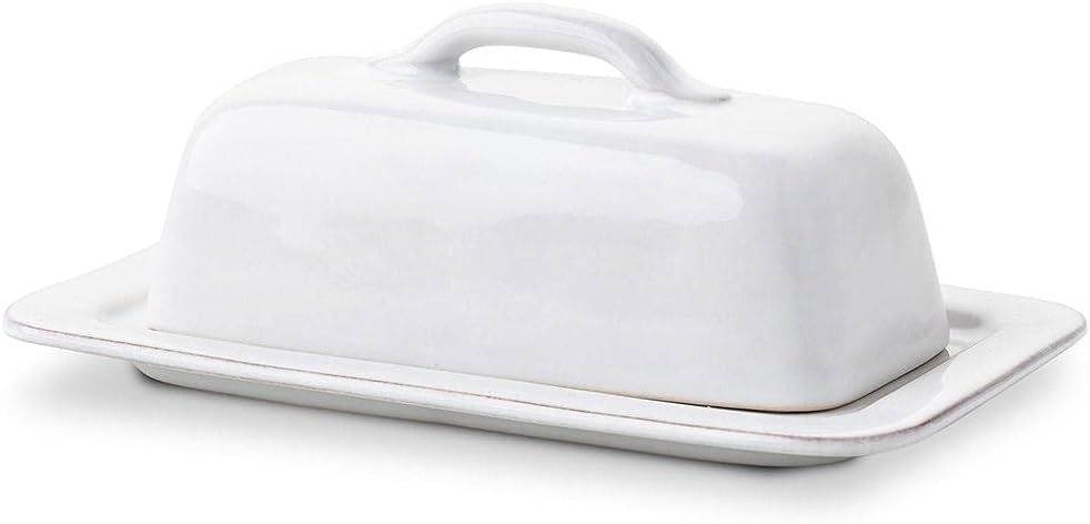 Juliska Puro Butter Dish - Whitewash