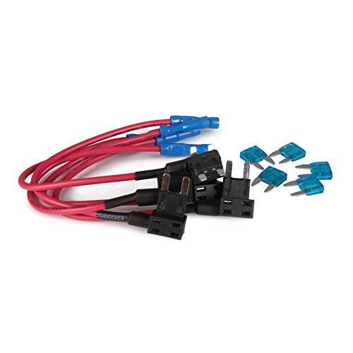 HOTSYSTEM 12V Mini AddaCircuit ACS TAP Adapter Fuse ATM Low Profile Blade Style Fuse Holder