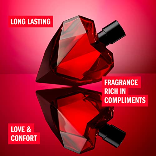 Diesel Loverdose Red Kiss Eau De Parfum Spray Perfume For Women, 1.7 Fl. Oz. #TOP1
