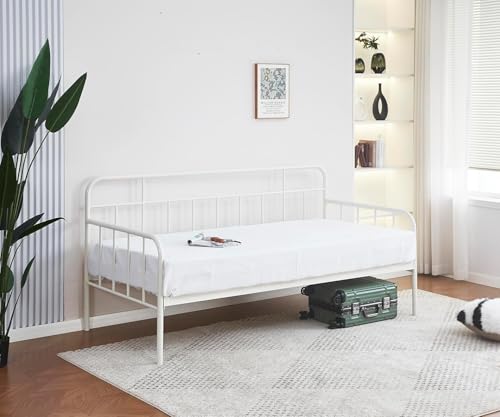 HOGAR24 ES | Sofá Cama de Metal | Base para Colchón 90 x 190 | Estructura de Cama Metálica Practica y Funcional | Fácil Montaje