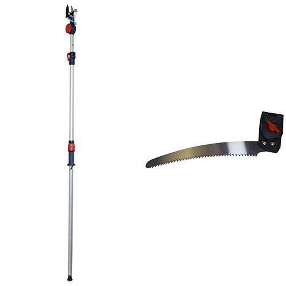 Spear & Jackson Razorsharp Telescopic Super Long Reach 3370 mm (11 ft) Cutter and Saw Blade Bundle