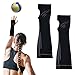 Produktbild Rienan Volleyball Armschoner Arm Sleeves Volleyball Armschoner Volleyball Damen Armschoner Volleyball Volleyball Armschoner Damen mit Silikonstreifen Armlinge Volleyball Armschoner (Schwarz).