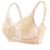 Sibrawom Mastectomy Bra with Pockets for Women Silicone Breast Prosthesis Everyday Bra Women Skin