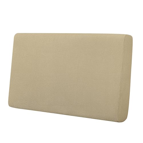 Image of Easy-Going Stretch 1 Piece Loveseat Couch Cushion Cover for Sofa