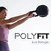 Polyfit Adjustable Kettlebell Set | 30/40/50 lbs | Kettlebell Weights for Home Gym (BLACK - 30 LB) #5