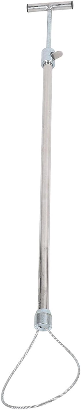 CCYLEZ Catcher, Multi Function Labor Saving Heavy Duty Animal Control Pole for Animal Rescue Transfer (T Handle Without Pull Rope 67cm)