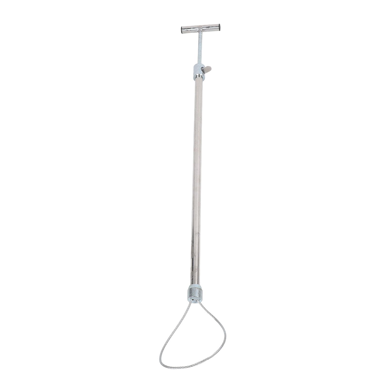 Poste para Atrapar Cerdos, Soporte para Cerdos, Longitud Ajustable Poste para Atrapar Perros, Poste para Atrapar Cerdos, Poste Control Animales para Perros (Mango en T sin Cuerda