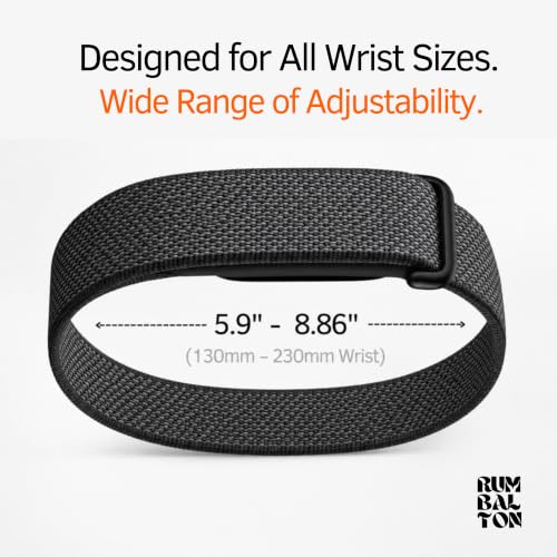 Image of Nylon Strap (Titanium Buckle) Compatible with Google Fitbit Air