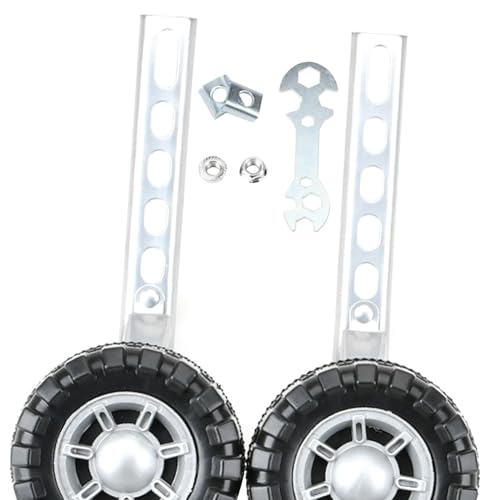 Amagogo Rodas de treinamento para bicicletas infantis, acessórios para rodas traseiras pesadas, esta