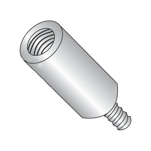 1/4" OD Round Standoffs (Male-Female) / 8-32 x 1 1/4" / Stainless Steel/Outer Diameter: 1/4" / Thread Size: 8-32 / Length: 1 1/4" (Carton: 500 pcs)