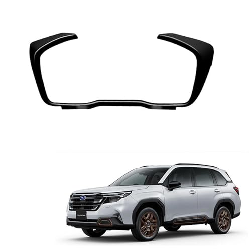 Temiry 新型 フォレスター SL5 SLG 6代目(2025年4月?)インテリアパネル メーターパネル ABS樹脂 インストルメントパネル 傷防止 耐摩耗性 取り付け簡単 フォレスターsl アクセサリー (ブラック)