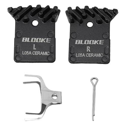 KoiLykke Radiator Resin Metal Ceramic Disc Brake Pads for DURA- R9150, for ULTEGRA R8050, 105 R7000, TIAGRA 4700, METREA U5000, GRX 11/10-Speed | L03A/L04A/L05A | 36.7 x 34 x 4 mm